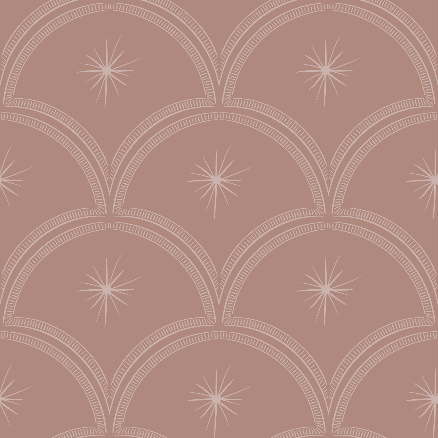 Behang Magic Arches -Blush