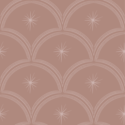 Behang Magic Arches -Blush