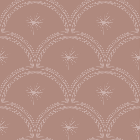 Behang Magic Arches -Blush