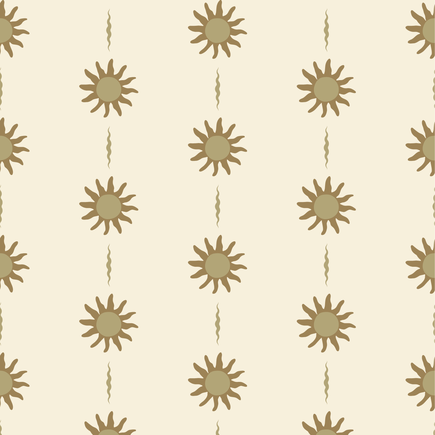 Behang Sunny Days - Olive