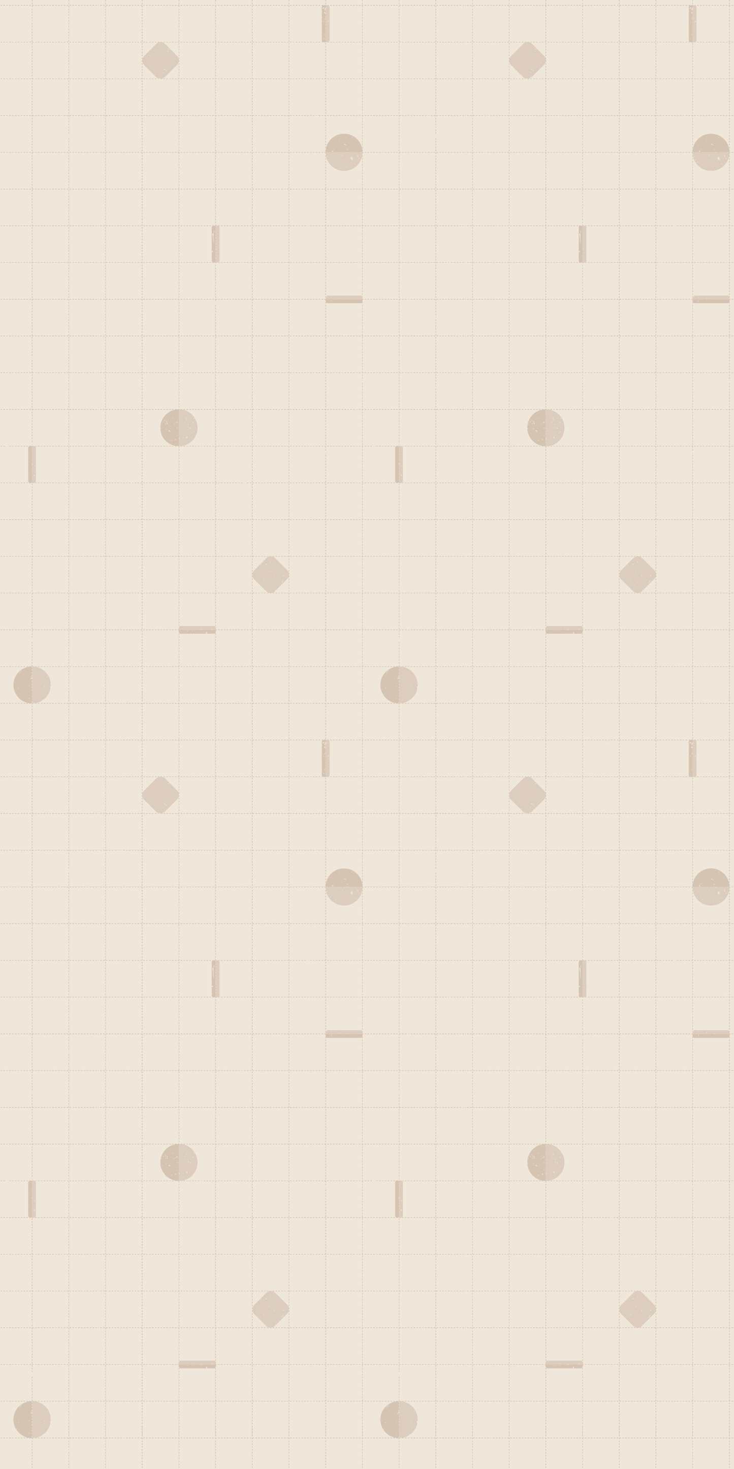 Behang Playful grid beige