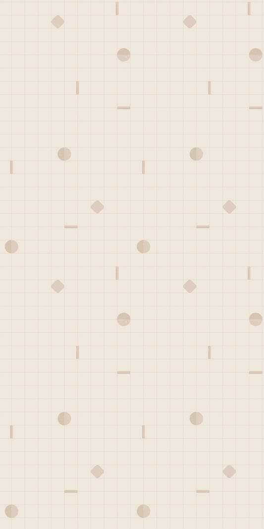 Behangstaal Playful grid beige